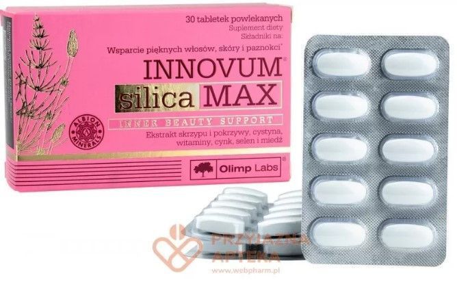Для волосся, шкіри та нігтів OLIMP Innovum Silica Max 30 капс 19174 фото