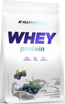 Сироватковий протеїн Allnutrinion Whey Protein 2200 g Чорниця 2956568146 фото