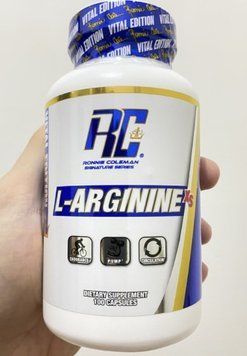 Л-Аргинин Ronnie Coleman L-Arginine XS 100 капсул 19274 фото