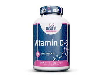 Вітамін Д Haya Labs Vitamin D-3 5000 iu 100 гел капс 18138 фото