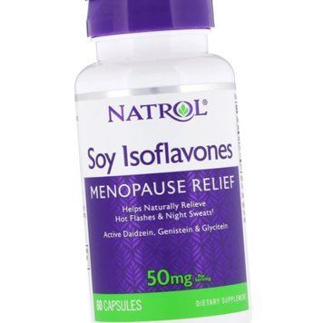 Підтримка при менопаузі Natrol Soy Isoflavones Menopause Relief 50 mg 60 caps 20253 фото