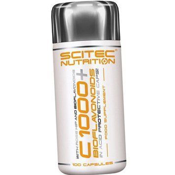 Вітамін С Scitec C-1000 bioflavonoids 100 капсул 9129 фото