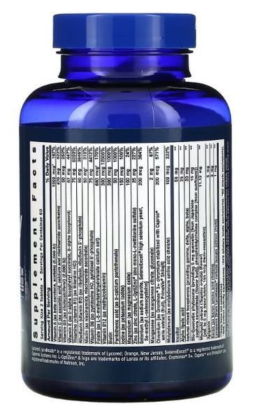 Витамины и минералы Life Extension Two-Per-Day Tablets 120 таблеток 18708 фото