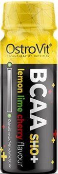 ВСАА шот OstroVit BCAA Shot 80 мл лимон лайм вишня 10919 фото