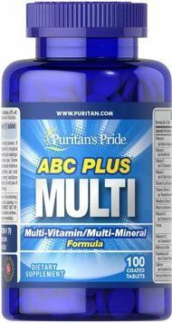 Витамины и минералы Puritan's Pride ABC Plus Multi 100 табл 9096 фото