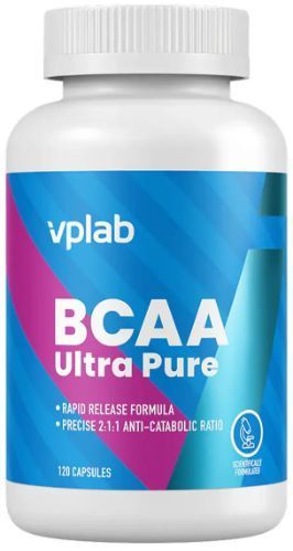 Амінокислоти BCAA VPLab BCAA Ultra Pure 120 капс 2956575294 фото
