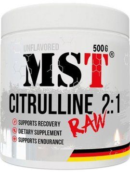 Цитруллин малат MST Citrulline 2:1 Raw 500 г без вкуса 20716 фото
