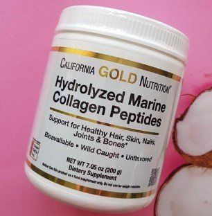 Морской коллаген California Gold NutritionHydrolyzed Marine Collagen Peptides 200 грамм 20578 фото