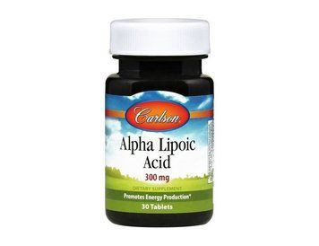 Альфа-ліпоєва кислота Carlson Labs Alpha Lipoic Acid 300 мг 30 таб 11707 фото