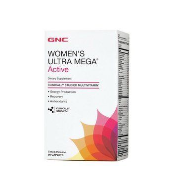 Витамины для женщин GNC Womens Ultra Mega Active 90 таб 1231 фото