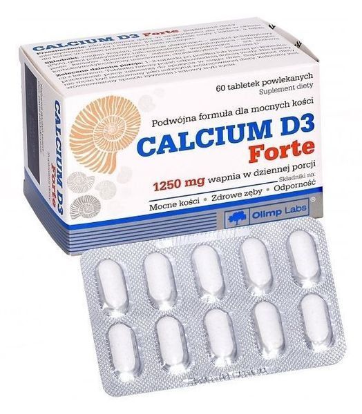 Кальций D3 Olimp Calcium D3 Forte 60 таб 6814 фото