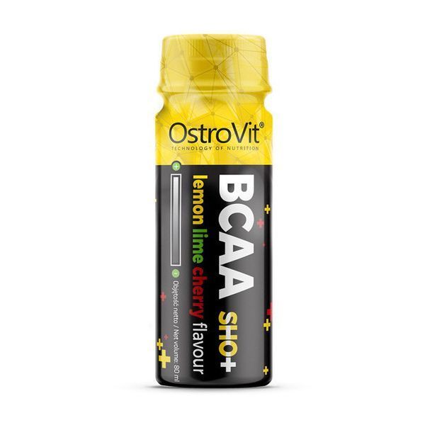 ВСАА шот OstroVit BCAA Shot 80 мл лимон лайм вишня 10919 фото