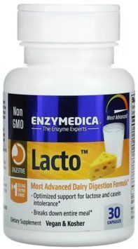 Ферменти для перетравлення молочних продуктів Lacto 30 caps 23146 фото