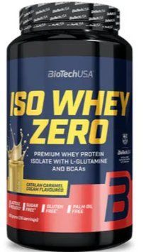 Изолят сывороточного протеина BioTech Iso Whey Zero 908 г карамель крем 629-26 фото
