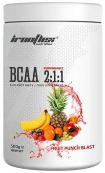 Амінокислота IronFlex BCAA 2:1:1 500 м 18201 фото
