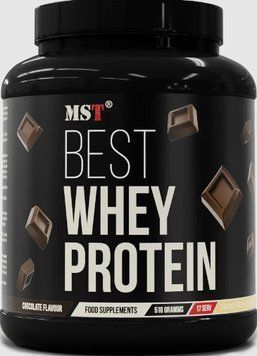 Протеїн концентрат MST Best Whey Protein + Enzyme 510г шоколад 22397 фото