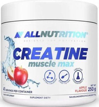Креатин моногідрат All Nutrition Creatine Muscle Max 250 г яблуко 21875-02 фото