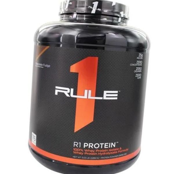 Спортивный сывороточный белок изолят (протеин) Rule One R1 Protein 2,29 кг 9203 фото