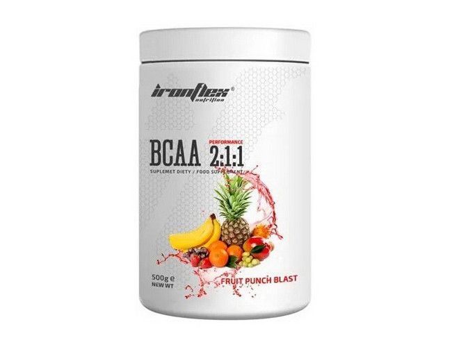 Аминокислота IronFlex BCAA 2:1:1 500 г 18201 фото
