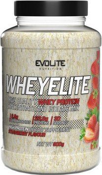 Сиворотковий білок Evolite Nutrition Whey Elite 900г полуниця 22154-03 фото