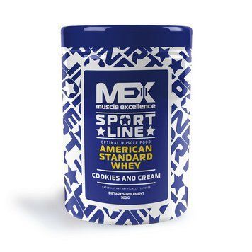 Концентрат сывороточного протеина (белка) MEX American Standard Whey 500 г 8069 фото