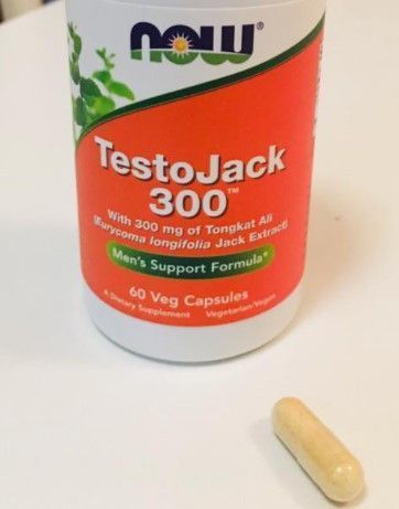 Тестостероновый бустер NOW Testo Jack 300 60 капс 10039 фото