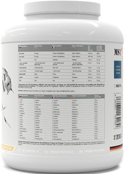 Протеїн ізолят MST Best Isolate Protein 2,010 kg печиво з кремом 22608-03 фото