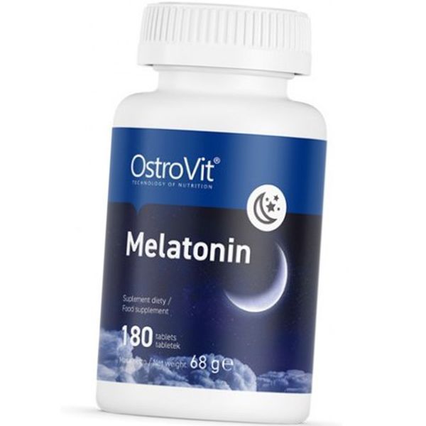 Мелатонін OstroVit Melatonin 180 таб 9396 фото