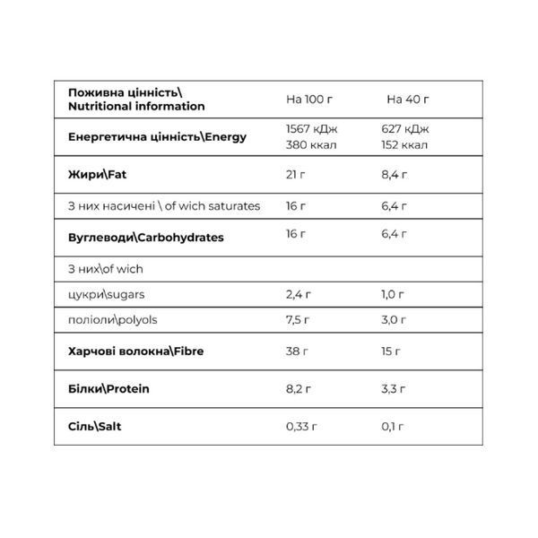 Энергетические батончики Fitwin Coco Caramel 20x40g Шоколад 2956571550 фото
