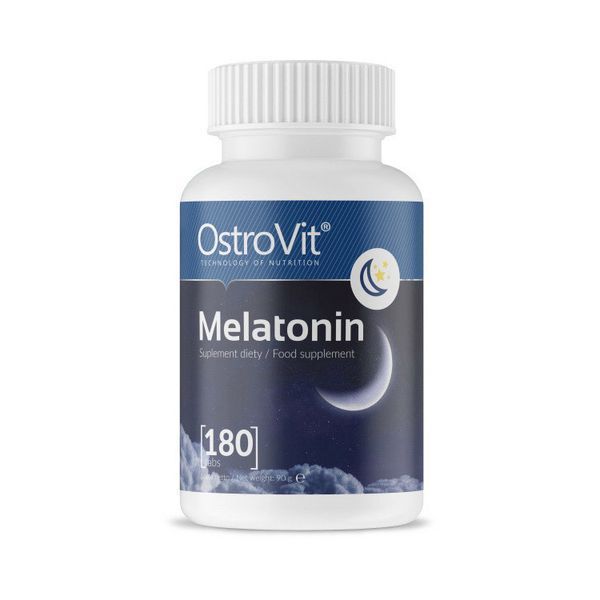 Мелатонін OstroVit Melatonin 180 таб 9396 фото