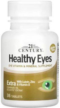 Вітаміни для зору 21st Century Healthy Eyes Extra 36 таб 3108184057 фото