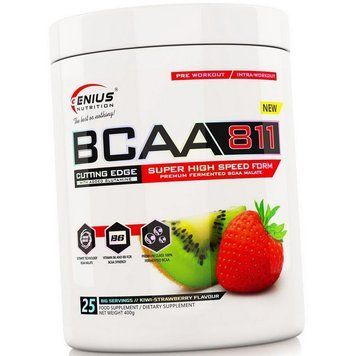 Амінокислоти Всаа Genius Nutrition BCAA 8:1:1 400 грамів 20132 фото