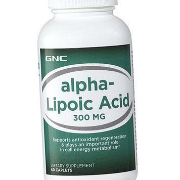 Альфа ліпоєва кислота GNC Alpha-Lipoic Acid 300 mg 60 таблеток 6815 фото