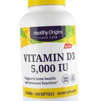 Vitamin D3 5000 IU 540 softgels 18833 фото
