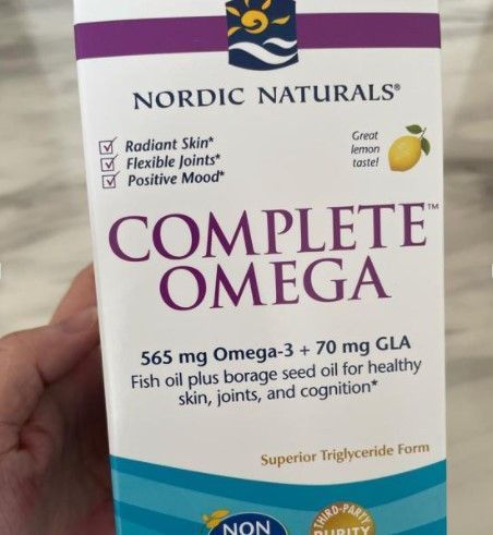 Жирні кислоти Omega 3-6-9 Nordic Naturals Complete Omega 120 гел капс лимон 19241 фото