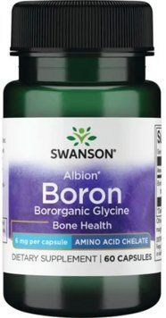 Бор гліцинат Swanson Boron Boroganic Glycine 6mg 60 капс 2956575219 фото