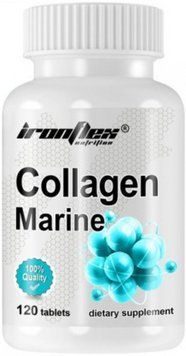 Коллаген морской рыбий IronFlex Collagen Marine 120 таб 21048 фото