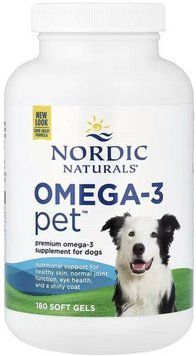 Омега-3 для собак Nordic Naturals Omega-3 pet 180 гел капс 2956577050 фото