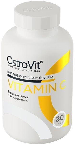 Витамин С 1000 OstroVit Vitamin C 30 таблеток 19260 фото