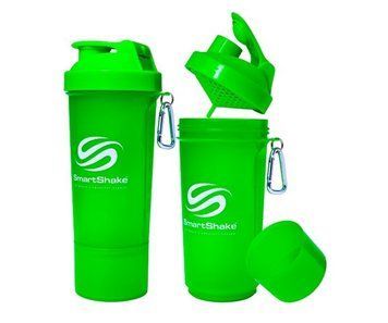 Шейкер SmartShake Slim NEON Green 500 мл зеленый 7013 фото