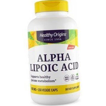 Альфа-ліпоєва кислота Healthy Origins Alpha Lipoic Acid 600 mg 60 капс 18313 фото