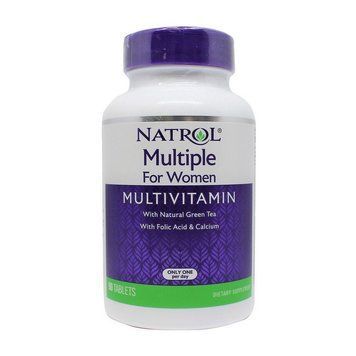 Витамины для женщин Natrol Multiple For Women With Folic Acid Calcium 90 таб 11517 фото