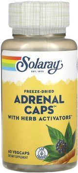 Solaray Adrenal Caps freze-dried 60 капсул 20203 фото