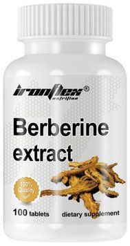 Берберин IronFlex Berberine Extract 100 tabs 22267 фото