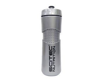 Пляшка для води Scitec Bidon Bike 650 мл silver / срібний колір 11175 фото