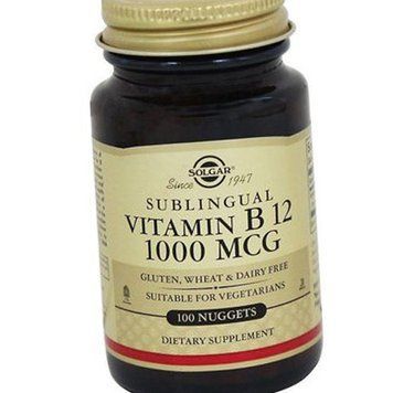 Сублингвальный Витамин В12 Solgar Sublingual Vitamin B 12 1000 mcg 100 таблеток Цианокобаламин 18400 фото