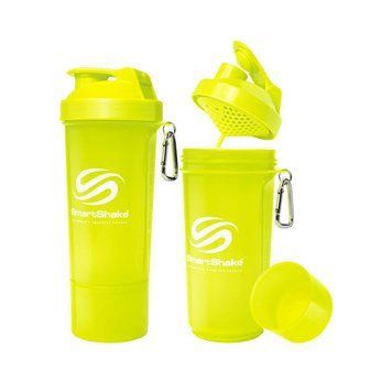 Шейкер SmartShake Slim NEON Lime 500 мл лайм 7014 фото