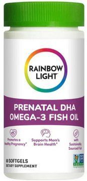 Омега 3 для вагітних Rainbow Light Prenatal DHA Omega-3 Fish Oil60 капс 23680 фото