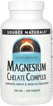 Хелатный магний Source Magnesium Chelate Complex 250 таб 22716 фото