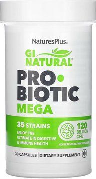 Пробиотики Natures Plus Gi Natural Probiotic Mega 30 капс (До 09.26) 2976278033 фото
